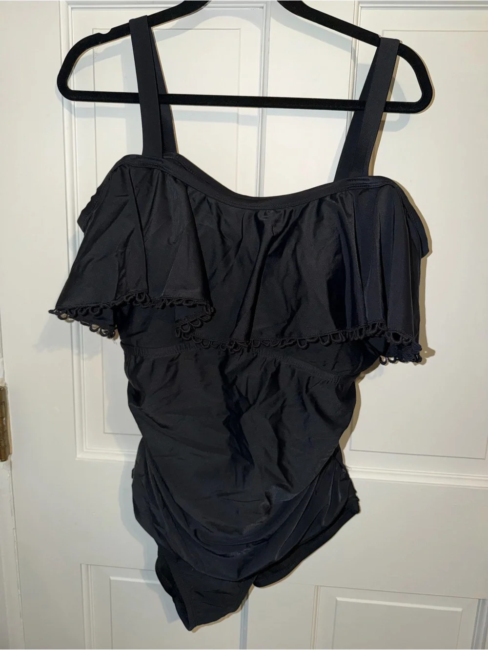 Swimsuits For All Black One-Piece Swimsuit
